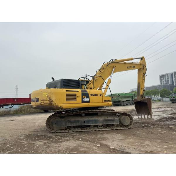 Gran excavadora usada Komatsu PC 400-8R Máquina de excavación diesel de 40 toneladas