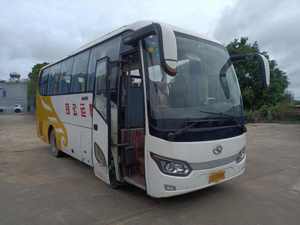 Kinglong 30seats Used Passenger Bus Yuchai 180hp Euro IV Engine XMQ6759