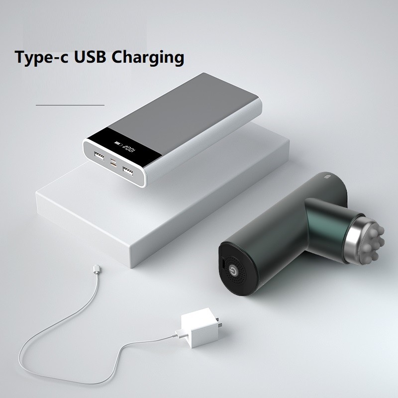 кремний 16.8V возглавляет портативный USB оружия массажа поручая для дамы Старейшины Использования