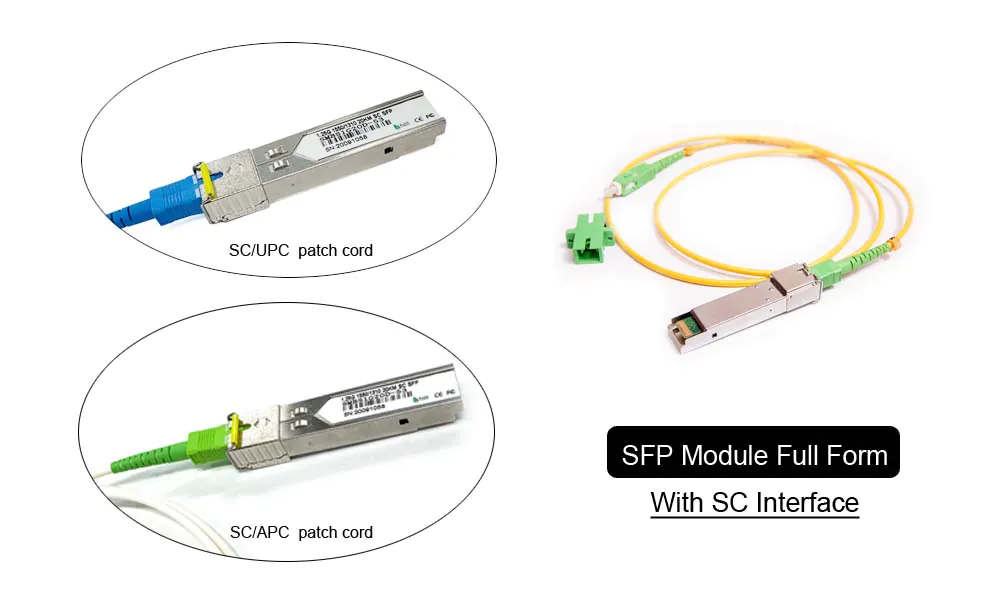 2.5G BiDi SFP 1310nm 40KM  SingleMode Dual Fiber LC SMF Transceiver Module SFP-2.5G-LH-40