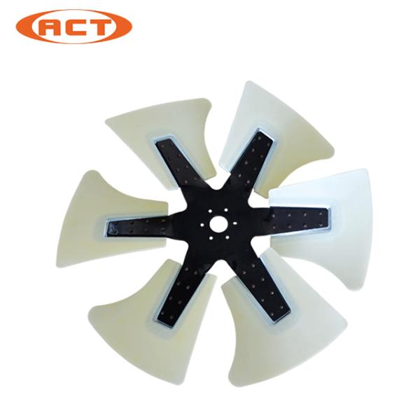 Negative Direction 600-633-7850 Excavator Plastic Fan Blade For WA470-3