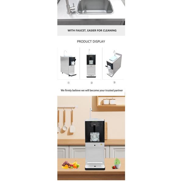 Single Dispense Manufacturer Yogurt Ice Cream Make Machine Frozen Acai Machine