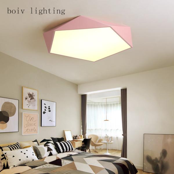 concise modern diamond Ma Long Series small/medium/big simple and fashionable bedroom/living room/balcony ceiling lamp