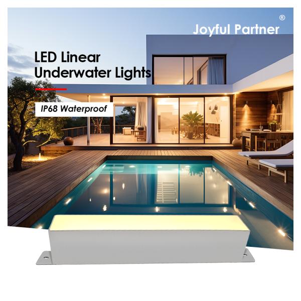 DC 24V Вход 6W SMD RGBW 4in1 Угол луча 120 градусов IP68 Подводный линейный свет