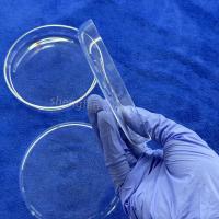 Fabrica de laboratorio a medida redondo transparente resistente a la corrosión cristal de cuarzo placa de Petri
