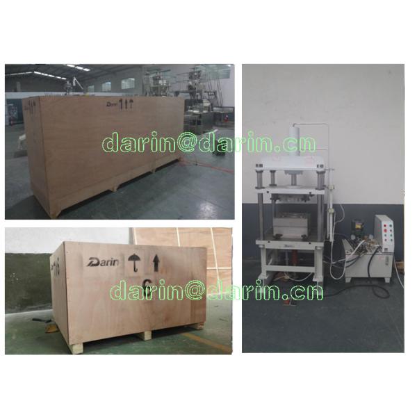 Osso de cão pressionado da pele dos peixes do couro cru que faz a máquina de aço inoxidável