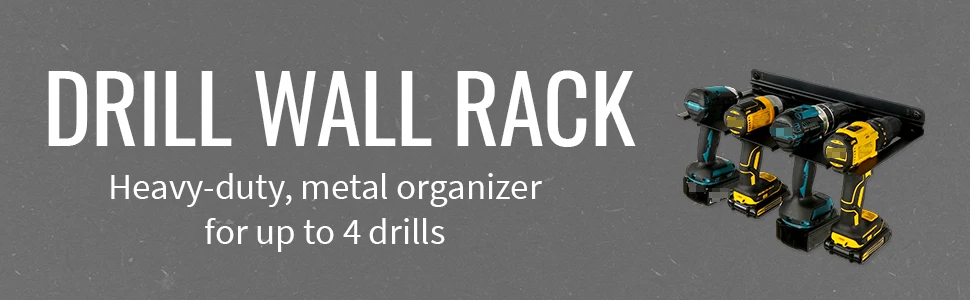 Европы стиль настенные организаторы полка для беспроводной буровых инструментов организаторы держатель