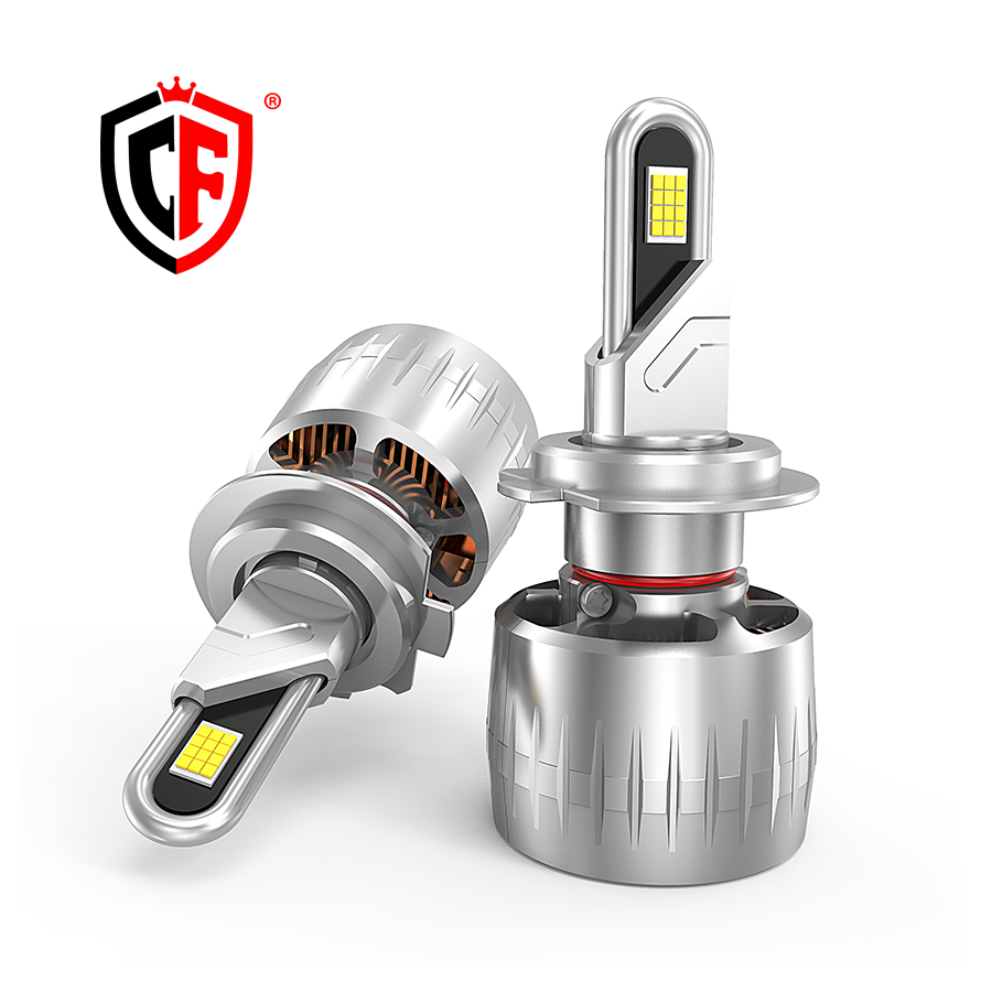 U Beam High Power LED Headlight 9600LM 7055 Chips Led Auto Headlights