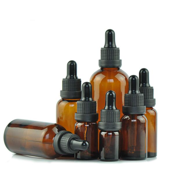 Good Empty Glass Small Oil Bottle 5ml 10ml 15ml 20ml 50ml 100ml with Dropper Sealing Type and Freely Provided Sample