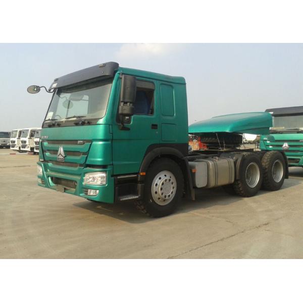 El camión RHD 6X4 10 del tractor de SINOTRUK HOWO rueda Euro2 371HP ZZ4257S3241W