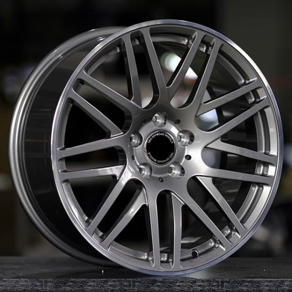 Mesh design gray paint 18 inch automobile rim forged alloy wheel 20 inch modified 5x112 5x120 5x114 3suppliers wheels