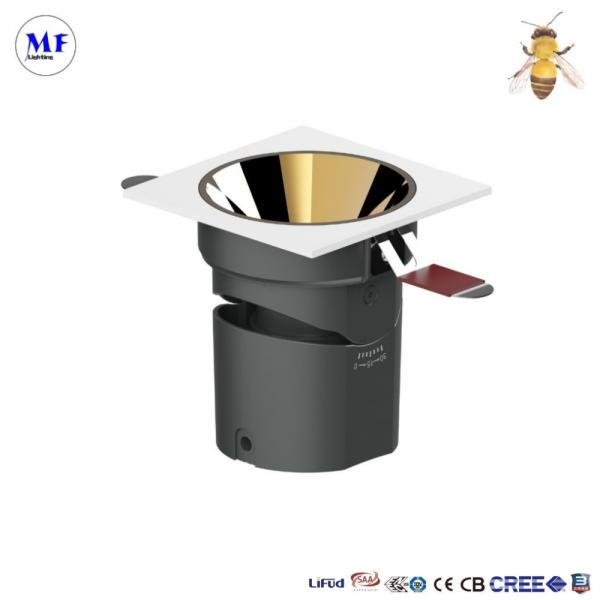 Lumière LED commerciale industrielle 5W / 7W / 10W / 15W / 18W 2 pouces 3 pouces 4 pouces IP40