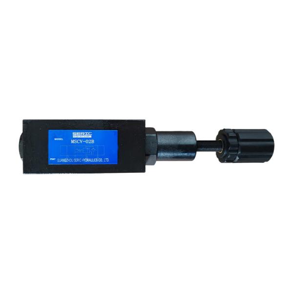 Modular Counter Balance Valves Hydraulic MSCV Series MSCV-02 MSCV-03 MSCV-04 MSCV-06