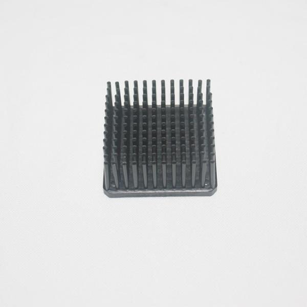 Square Cold Forged Heat Sink Anodizing Black Color For Video Camera