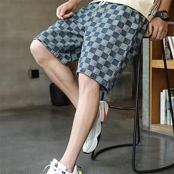 Сплетите жаккард для того чтобы нести Checkered ширину 9.2Oz ткани 160cm джинсовой ткани