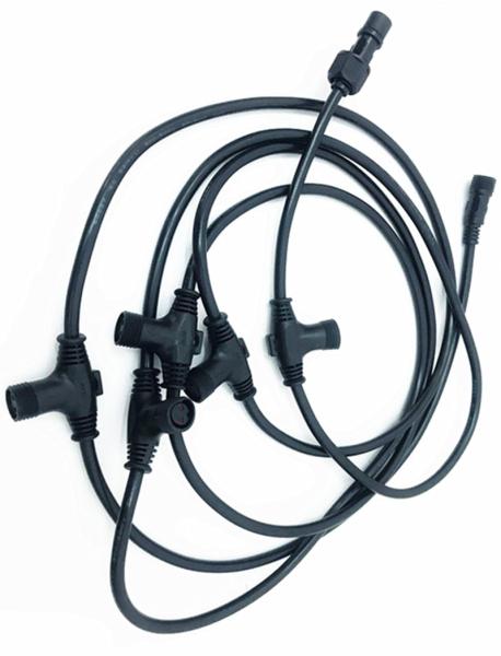 American black pendant Lamp extension cord 0.5m-10m copper Loft Lights cable