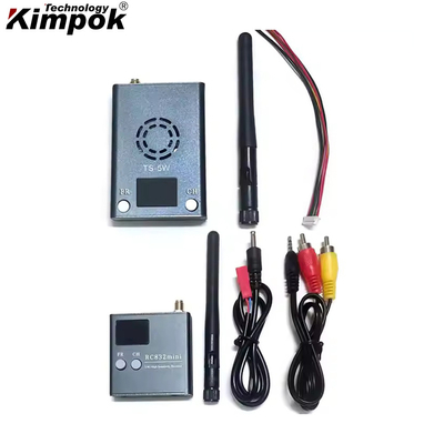 5W Power FPV Video Transmitter with Long Range 30km and Multi-Channel 56 Channels for Drones