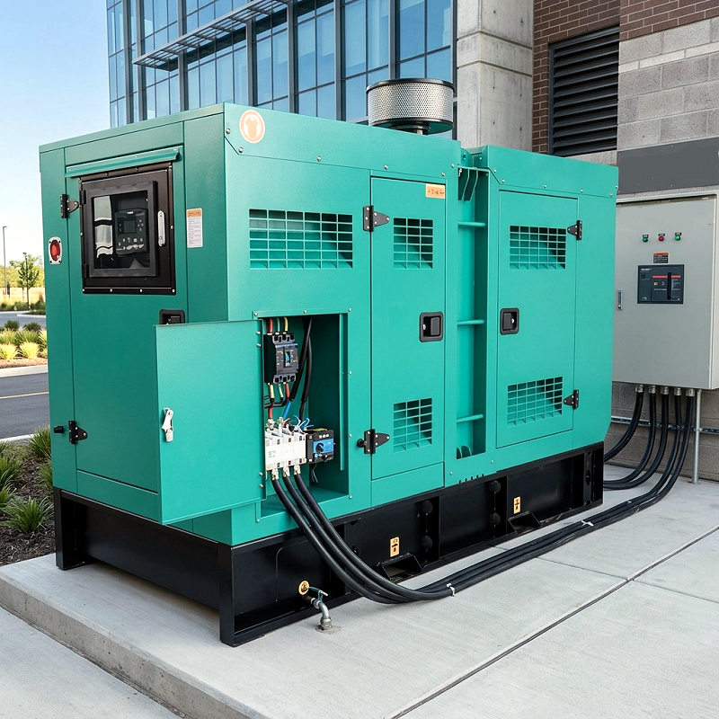 Backup Power Diesel Powered Generator Set Freezers and Coolers Running Through Outages Portable Diesel Generator 