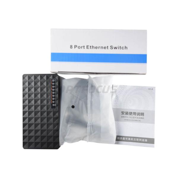 IP178G 10/100M Ethernet Optical Fiber Switch Auto MDIX