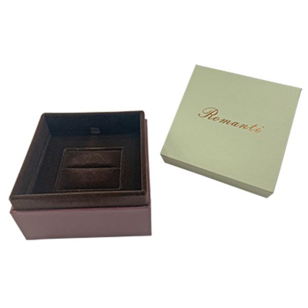 Luxury Wood Bracelet Jewelry Packaging Box With Custom Logo