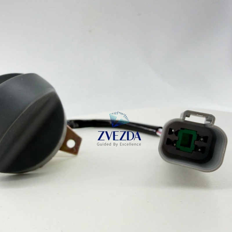 T0412-07131 Square Plug Throttle Knob Cross EC100B For Medium Excavator Cab