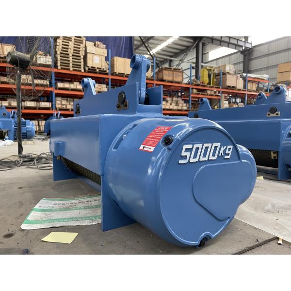 Single Girder Electric Wire Rope Hoist With M5 Duty Work In European Design