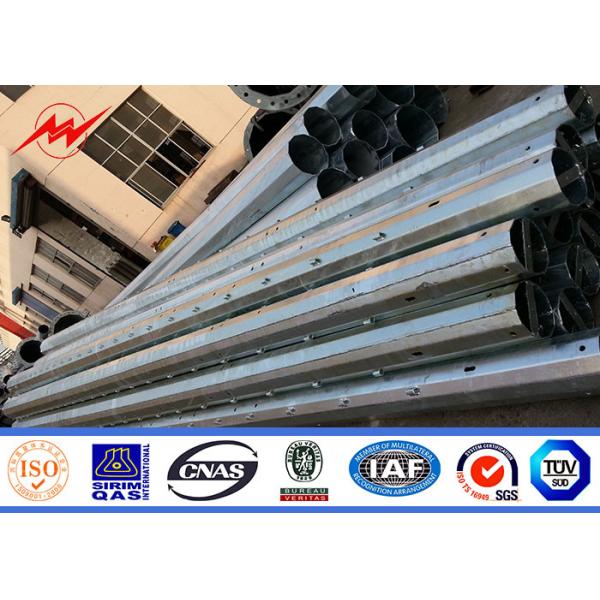 33kv 69kv 2mm Galvanised Steel Angle Cross Arm For Electric Power Tower