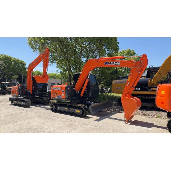 6510kg Venda Quente Segunda mão Em bom estado Hitachi EX70 40,5KW de potência com 0,3 m3 Capacidade de balde