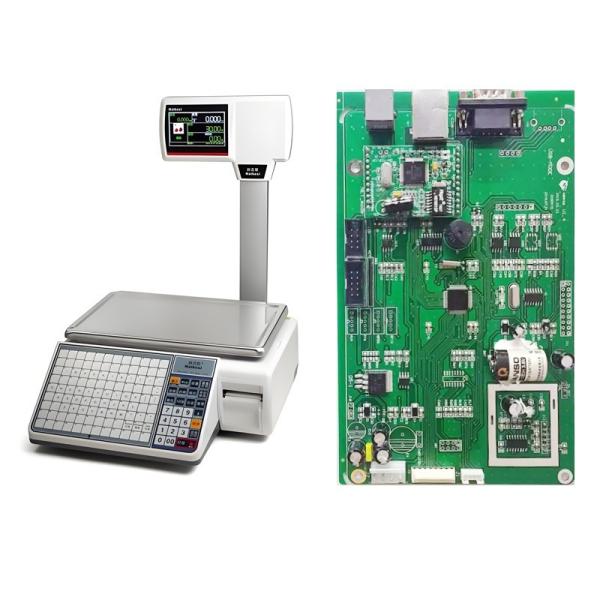 Cash Register Weighing Systems Dual LCD Display Smart Body Scales with Bluetooth and 1G Accuracy