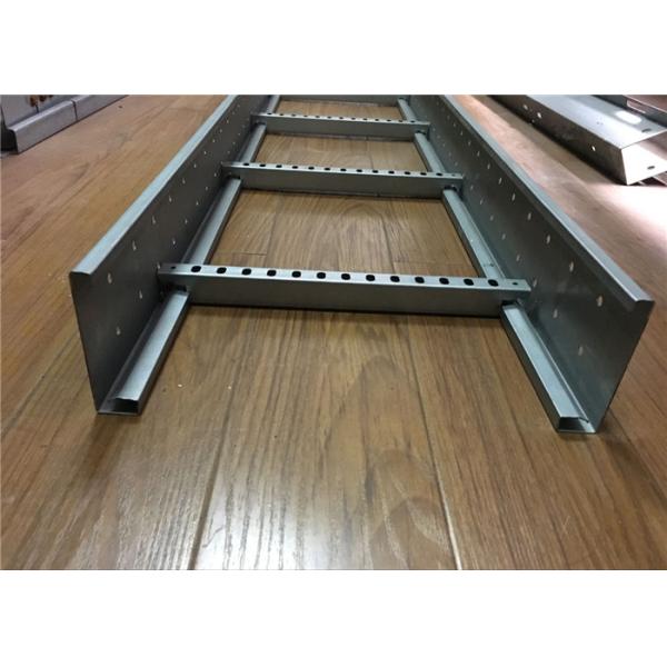 HDG Perforated Cable Tray Cold Forming Machine 1.2-2.0mm Thickness Gear Driven