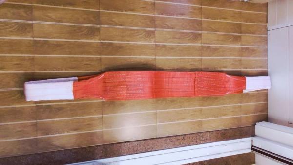 Synthetic Polyester Lifting Sling Belt For Steel Plant / Oil Fields