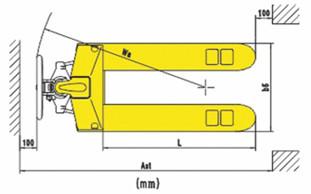 Heavy Duty 5 Ton Hydraulic Handle Pallet Truck Lightweight Fork Frame
