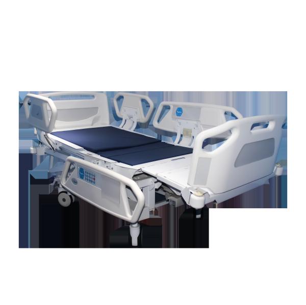 Nursing Full Electric Hospital Bed With Premium Foam Mattress And Half Rails Included