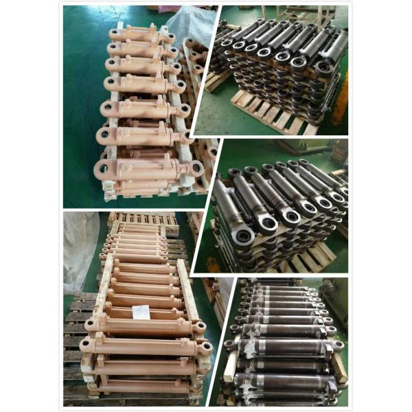 Industrial Piston Type Hydraulic Cylinder Hollow Bore Double Acting Stainless Steel