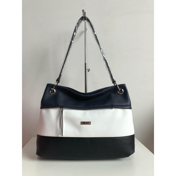 Top Selling cross ring handle Women Handbag PU Ladies Shoulder Bag