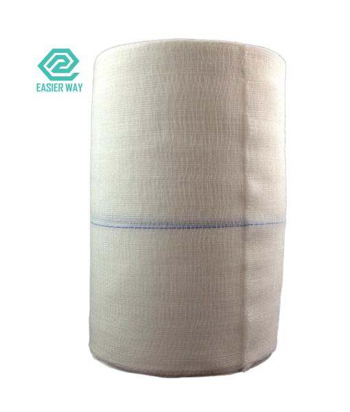 50-100m Medical Gauze Roll OEM Individual Wrapped Cotton Gauze Roll