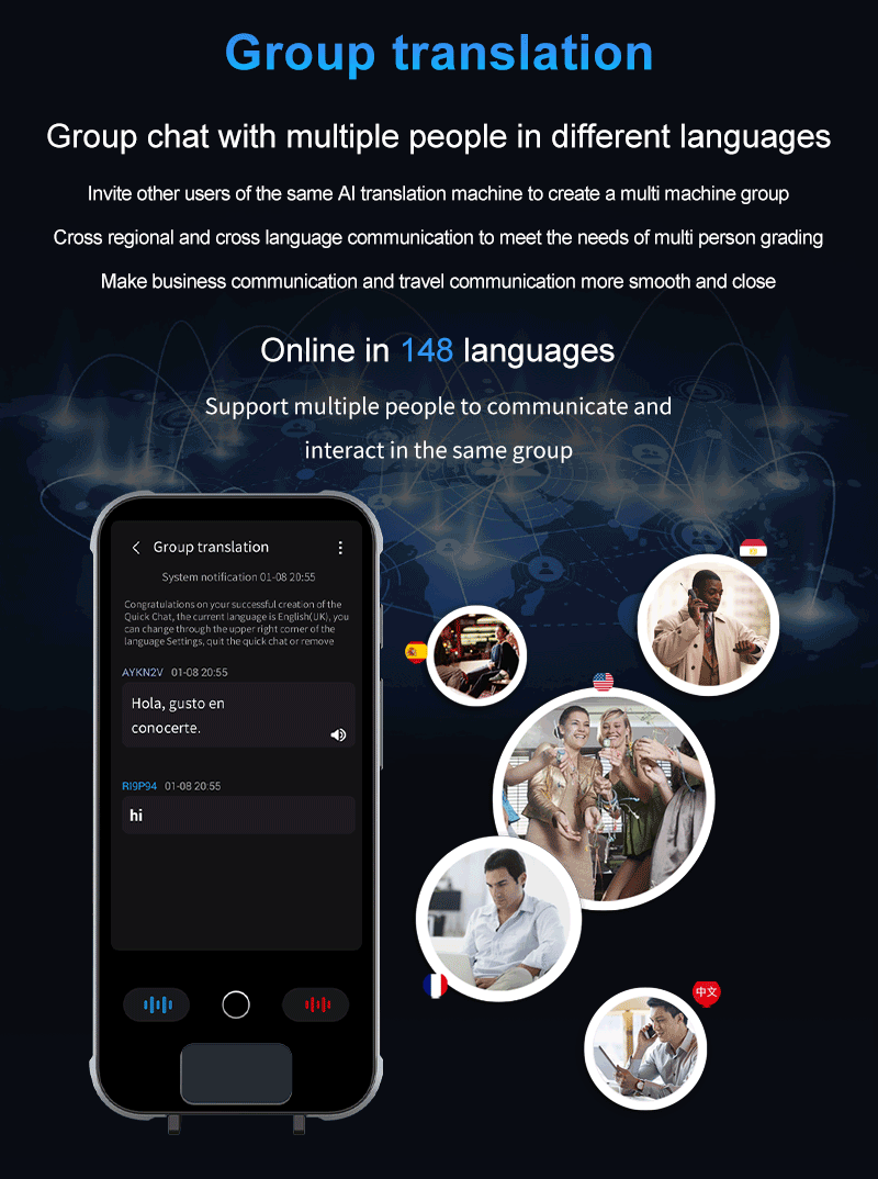 Portable Smart Translation Machine 148 Languages Real Time Language Translation Scanner