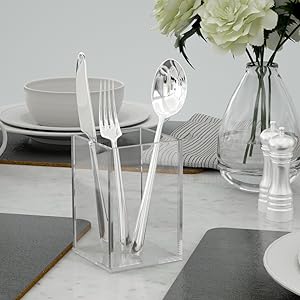 Acrylic Box, C;Ear Box Pen Holder Medical Pack,Clear Desktop Pencil Cup Stationery Organizer For Office Desk Accessory