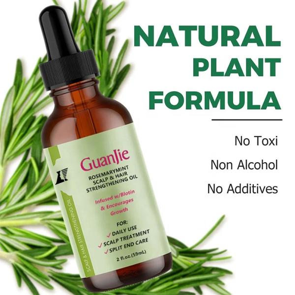 Rosemary Oils Organic Bulk Hair Repair Growth Serum Oil Growth Scalp Care Organic Private Label