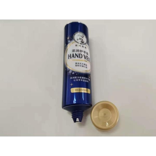 Трубка Dia 35*118mm круга покрытия Gravure лоснистая косметическая упаковывая для сливк руки