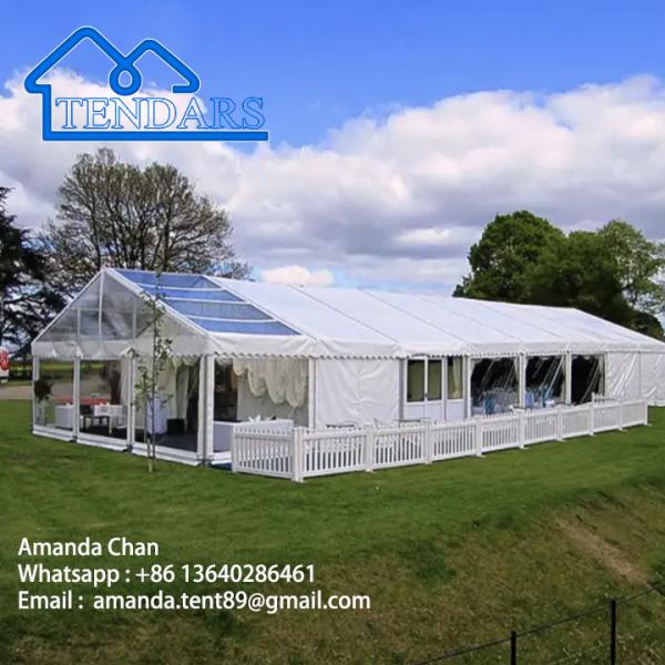 Tendas de casamento de alta capacidade Tendas de marcação de casamento multiuso grande festa de feira comercial ao ar livre Tendas limpas alemãs Tenda para casamento