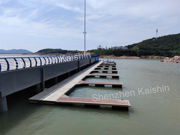 Corredor central de alumínio da doca de flutuação da placa de Marine Dock Ramps Aluminum Tread