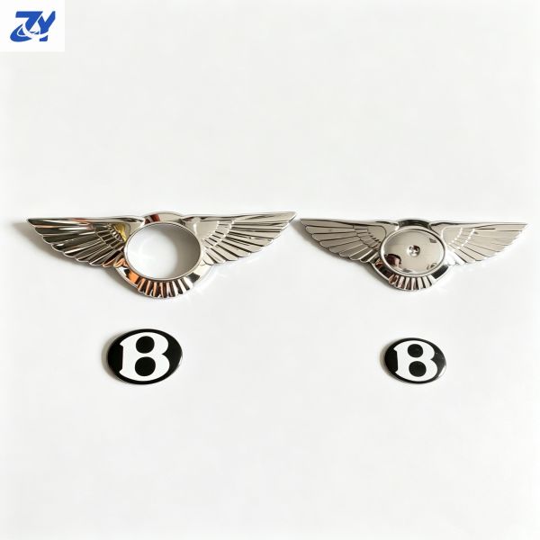 For Bentley Continental GT GTC 2015-2018 Wing Emblem Front Hood Badge 1pc 3SD853201