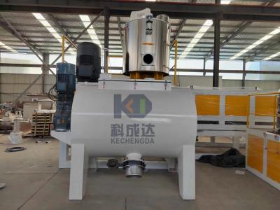 PVC Powder Mixer Machine Raw Material Vertical Mixing Machine Hot And Cold Mixing