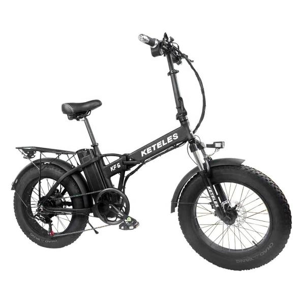 2024 Direct 20x4.0 Inch Fat Tire Folding E-Bike 1000W with 7 Speed Gears Rear Hub Motor