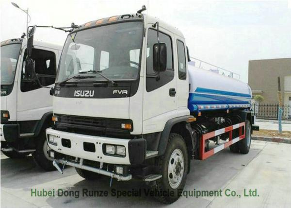 ISUZU water truck 190-240HP FVR 10,000Litres-14000Litres with  spraying monitor