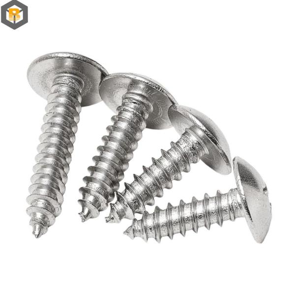 Round Head Stainless Steel Screws and Fasteners Customized by 2D/3D/Drawing for