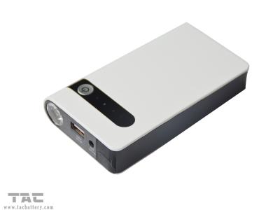 Acionador de partida portátil 12000mah do salto da bateria de carro com lanternas elétricas
