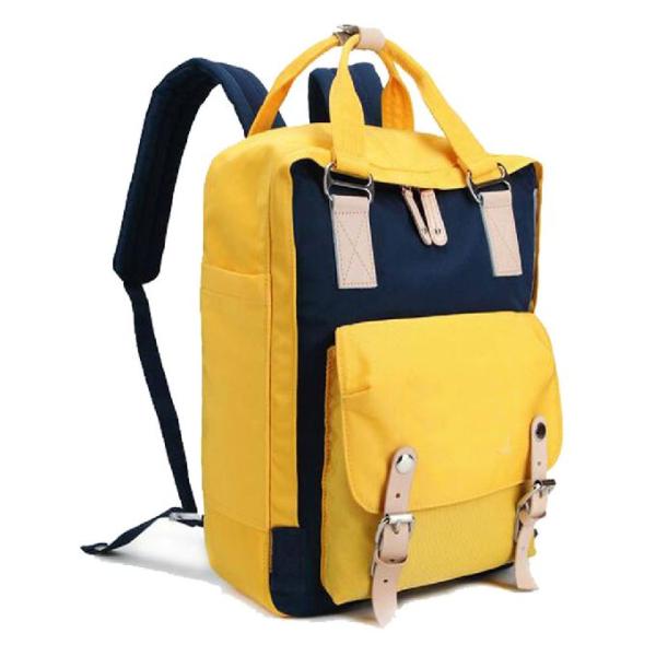 Adjustable Shoulder Strap Washable Nylon School Bag For Girls