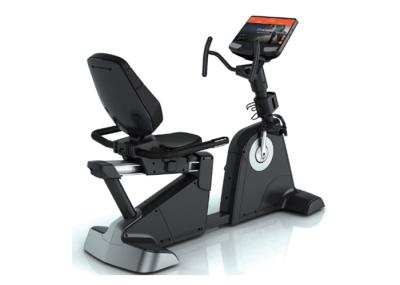 Bicicleta recostado do Gym do tela táctil, resistente comercial da bicicleta recostado interna 